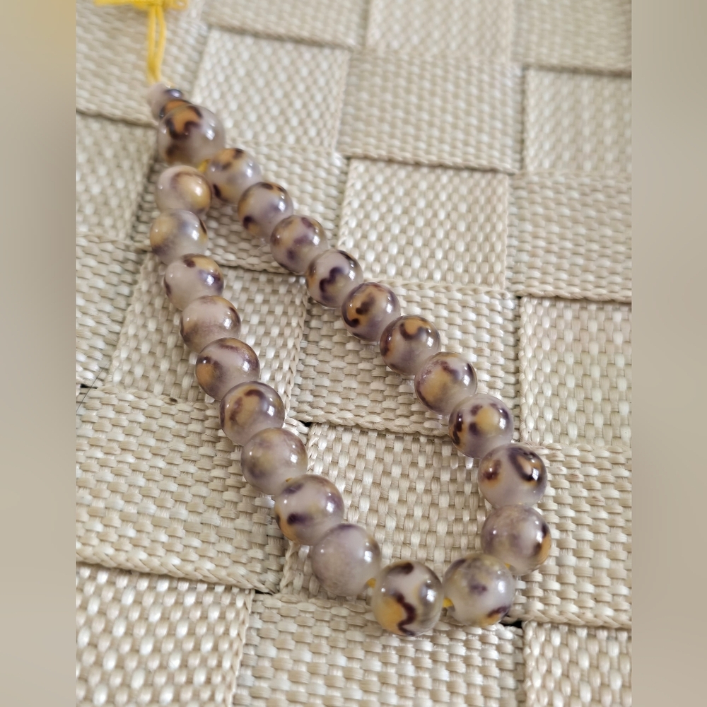 Vintage Tiger Eye Beads Adjustable Bracelet